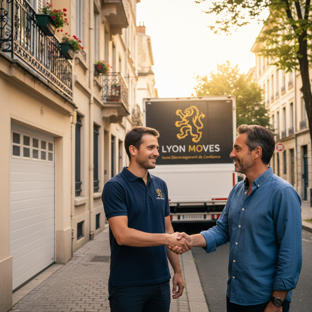 appel à action pour un débarras complet de garage à Lyon