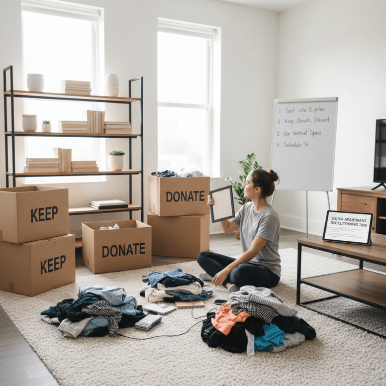 10 astuces pour désencombrer son appartement rapidement