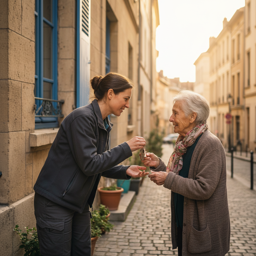 Accompagnement famille - débarras après décès Lyon Derlot Débarras