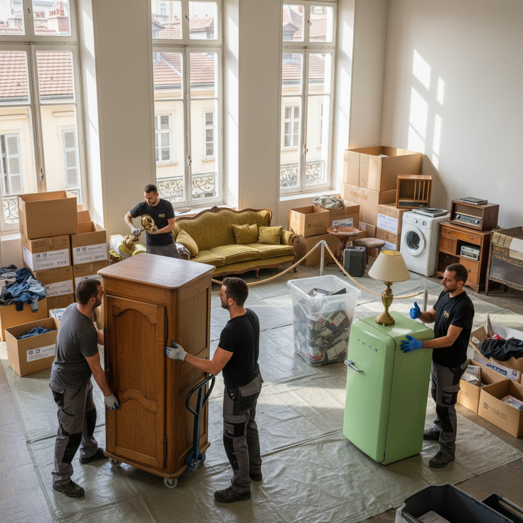 debarras gratuit lyon equipe