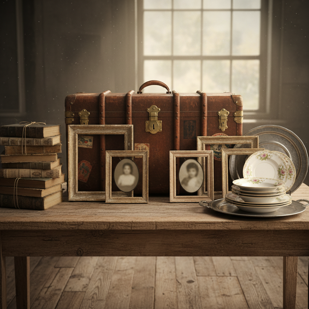 objets récupérés débarras grenier lyon - Derlot Débarras Lyon