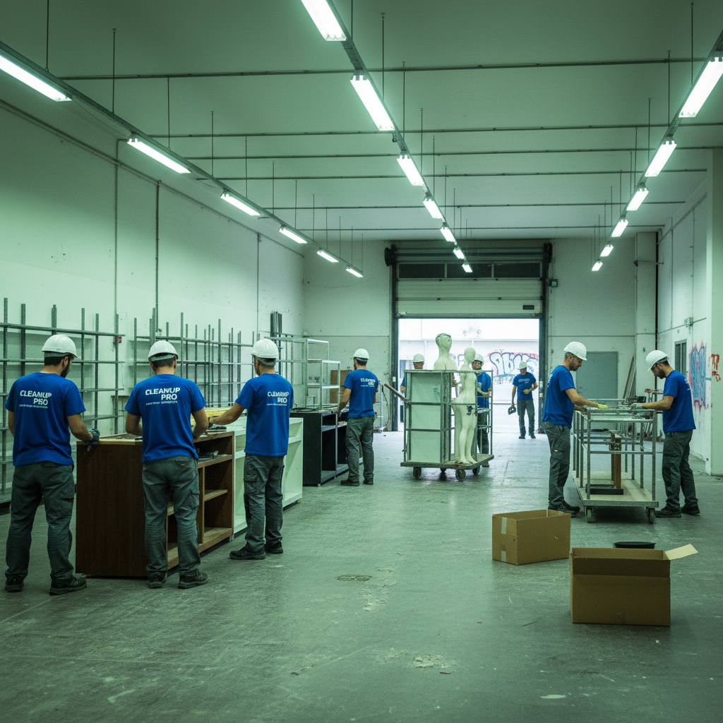 debarras local commercial lyon process