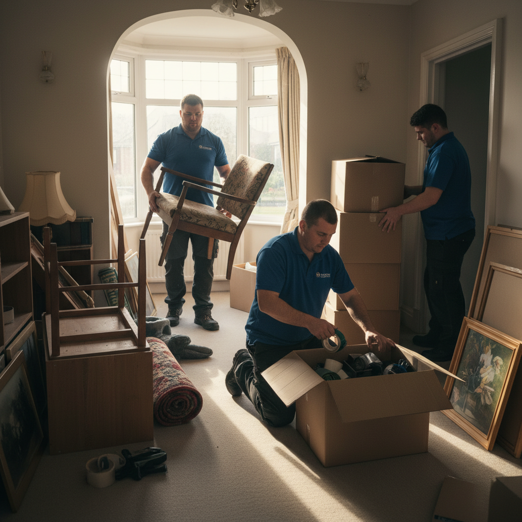 Débarras maison Villeurbanne - tri et évacuation du mobilier par nos professionnels