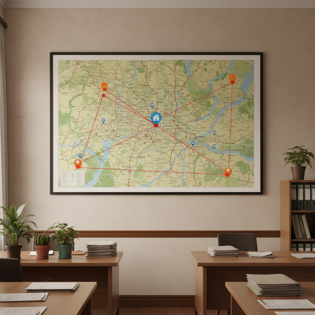 Carte des déchetteries de la métropole de Lyon