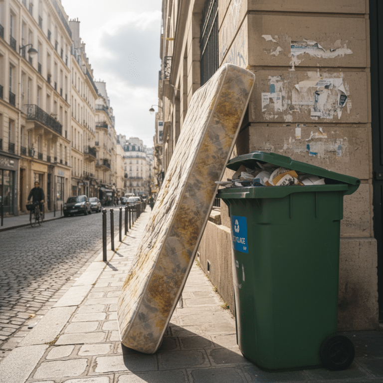 Où jeter son matelas à Lyon ? Toutes les solutions