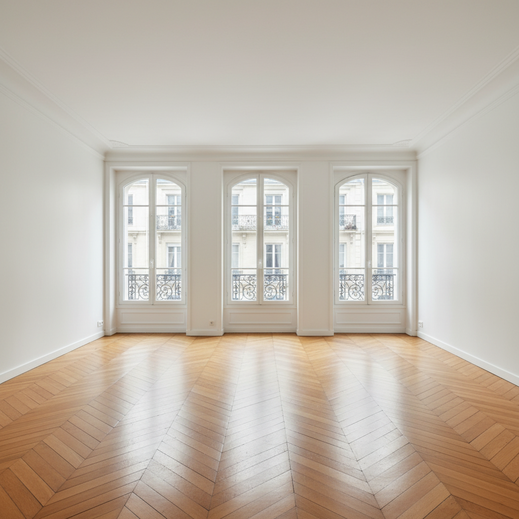 résultat d'un appartement entièrement débarrassé et nettoyé à Lyon