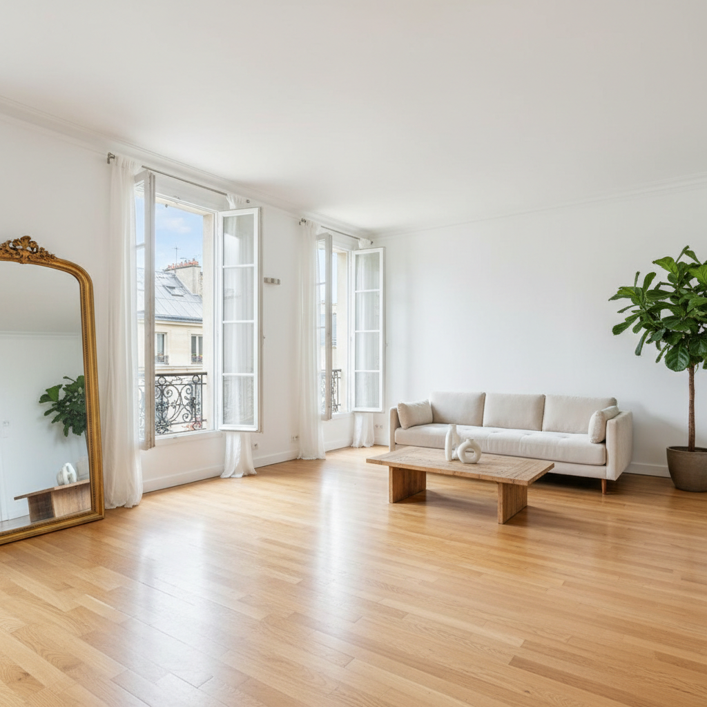 résultat d'une intervention sur logement Diogène nettoyé et débarrassé à Lyon