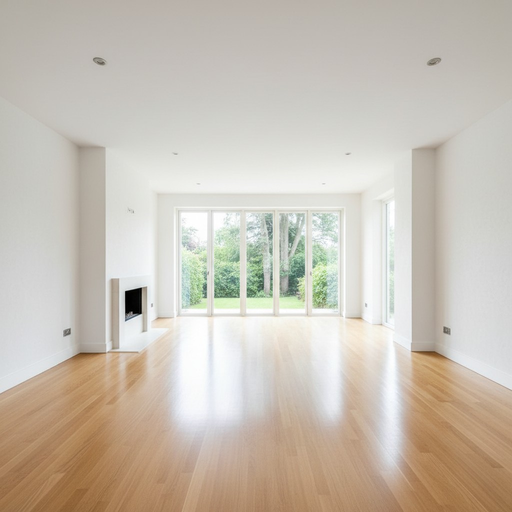 Maison vidée prête pour la vente - résultat Derlot Débarras Lyon