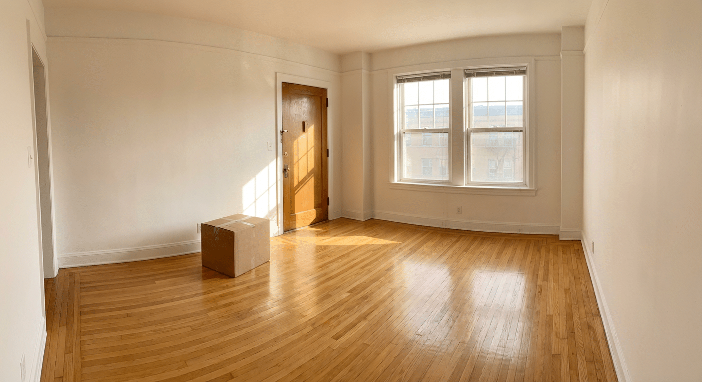 Vide appartement après décès : étapes et prix 3 Appartement propre et vide après intervention de débarras