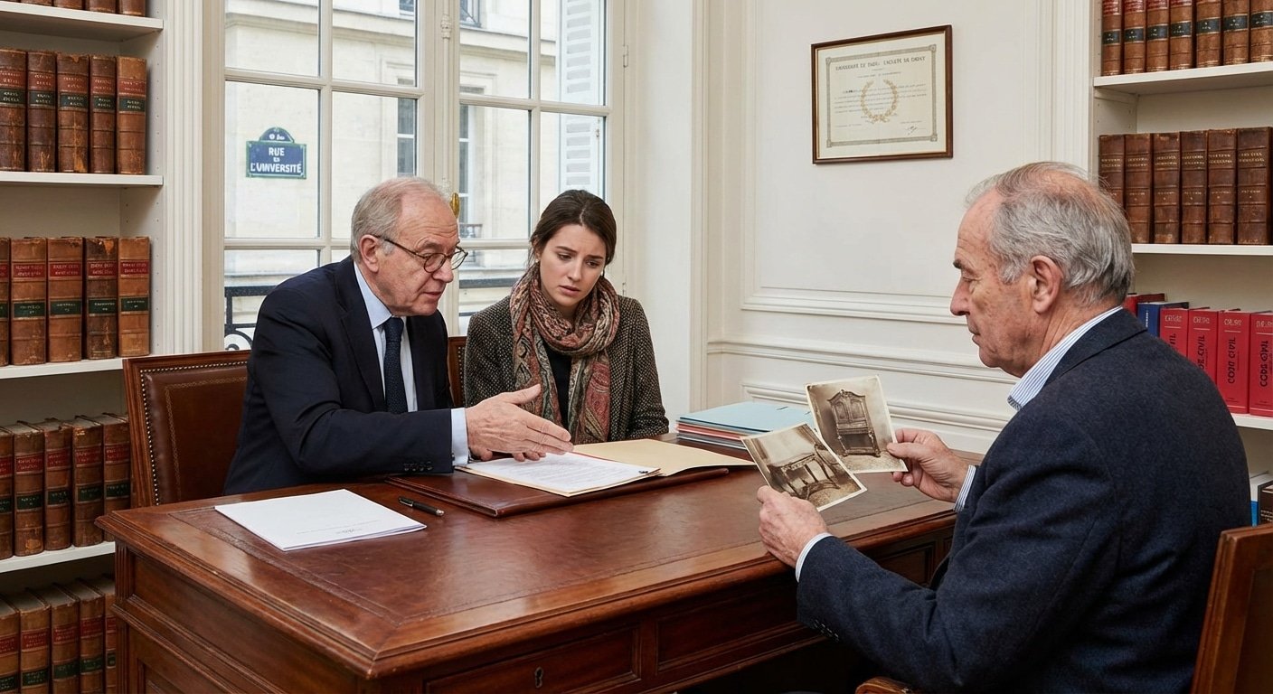 Succession : les meubles ont disparu, que faire ? 2 Consultation chez un avocat specialise en droit des successions