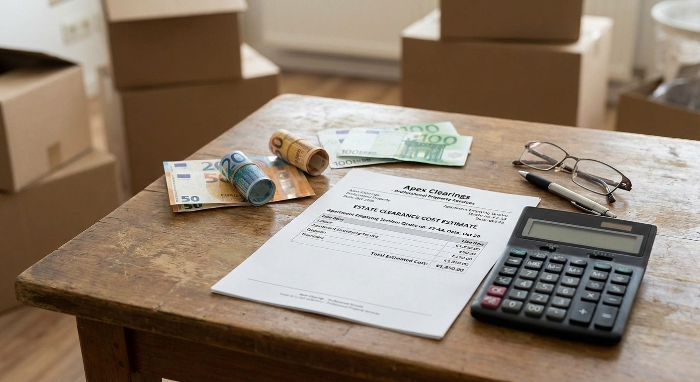 Vider un appartement après décès : aide et tarifs 2 Devis et estimation du cout d un debarras d appartement apres deces