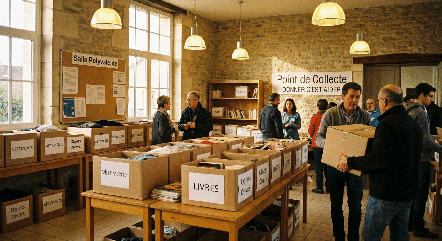 Comment débarrasser une maison gratuitement en 2026 2 Cartons de dons prêts pour collecte association débarras gratuit