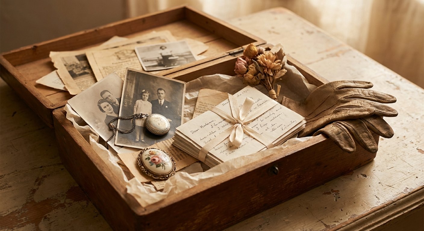 Objets sentimentaux et souvenirs preserves lors d un vidage de succession