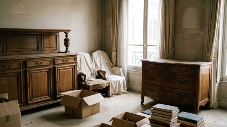 Vendre le mobilier d’une succession : estimation et délais