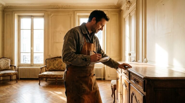 Brocanteur qui se déplace à domicile