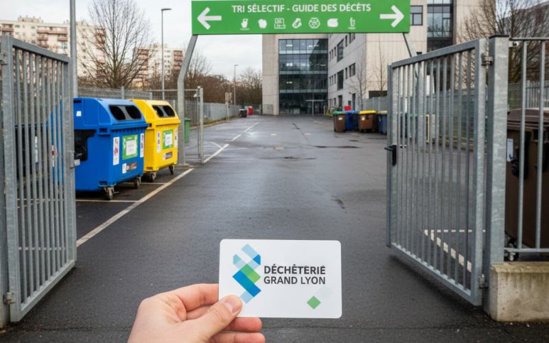 Carte déchetterie Lyon comment obtenir - Derlot Débarras Lyon