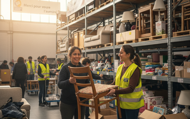 Où donner meubles et objets à Lyon associations - Derlot Débarras Lyon