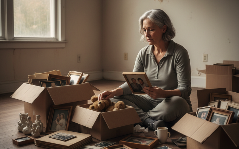 Vider maison parents après décès témoignage - Derlot Débarras Lyon