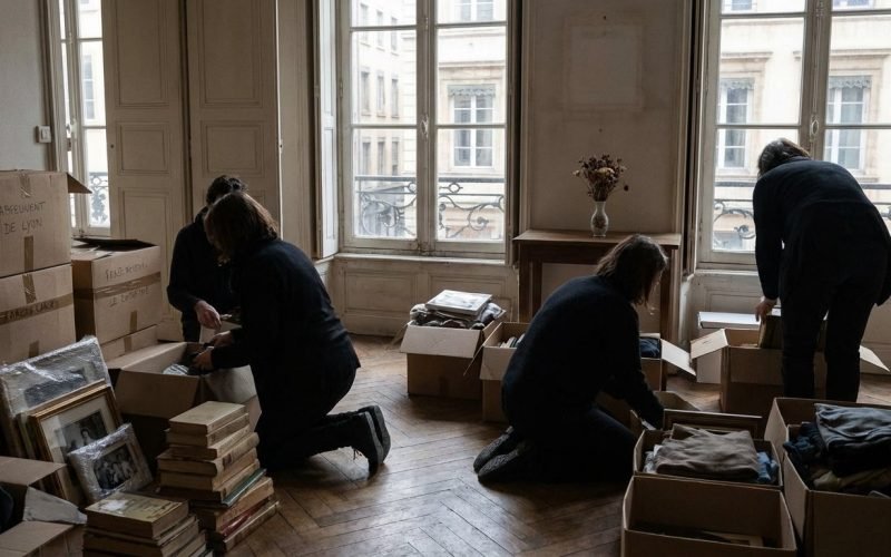 vidage d'appartement après décès réalisé par Derlot à Lyon